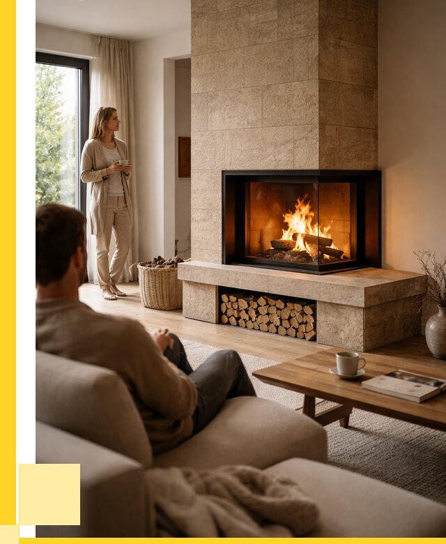 Угловые камины из кирпича установка в Серове от 153030 р. ЭриданСрв