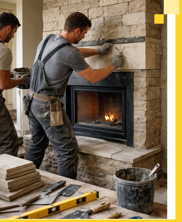 Проектирование и установка открытых каминов в Серове