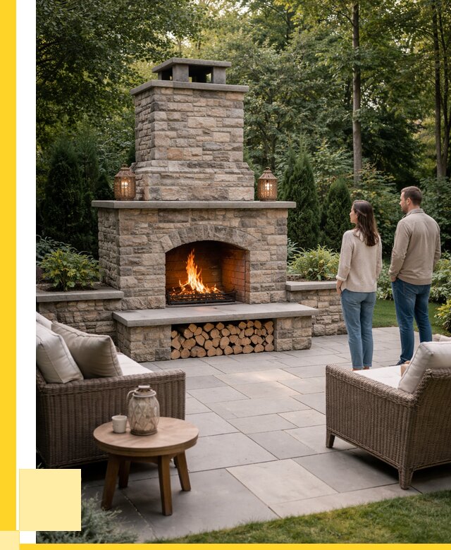 Уличные камины из кирпича в Серове от 153030 р. | ЭриданСрв