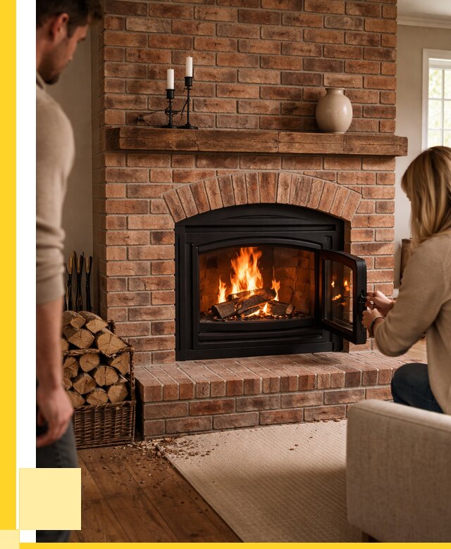 Кирпичные камины под ключ в Серове от 153030 р. | ЭриданСрв