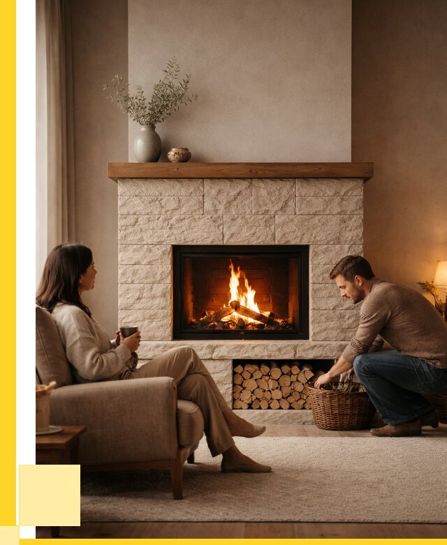 Камины для дома в Серове под ключ от 153030 р. | ЭриданСрв