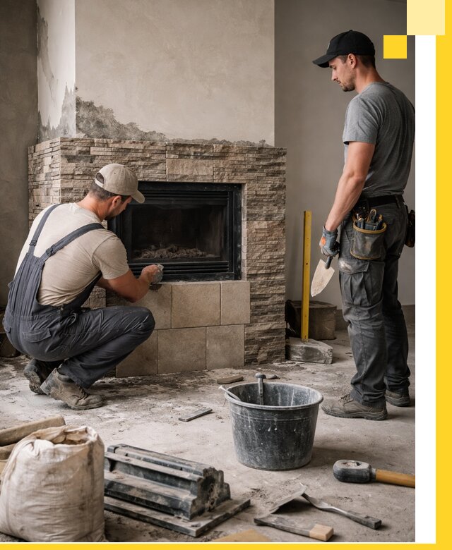 Камины под ключ в Серове: проект, изготовление и монтаж