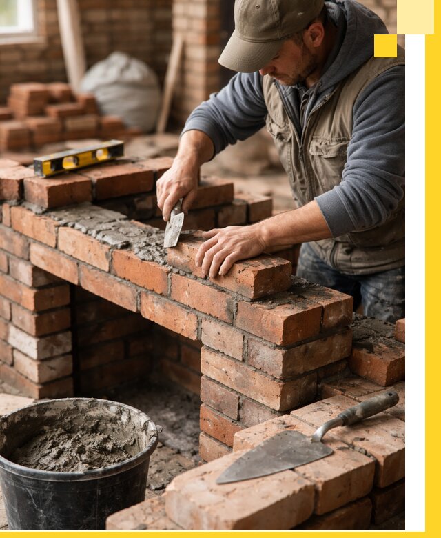 Кладка каминов под ключ в Серове профессиональная отделка и монтаж