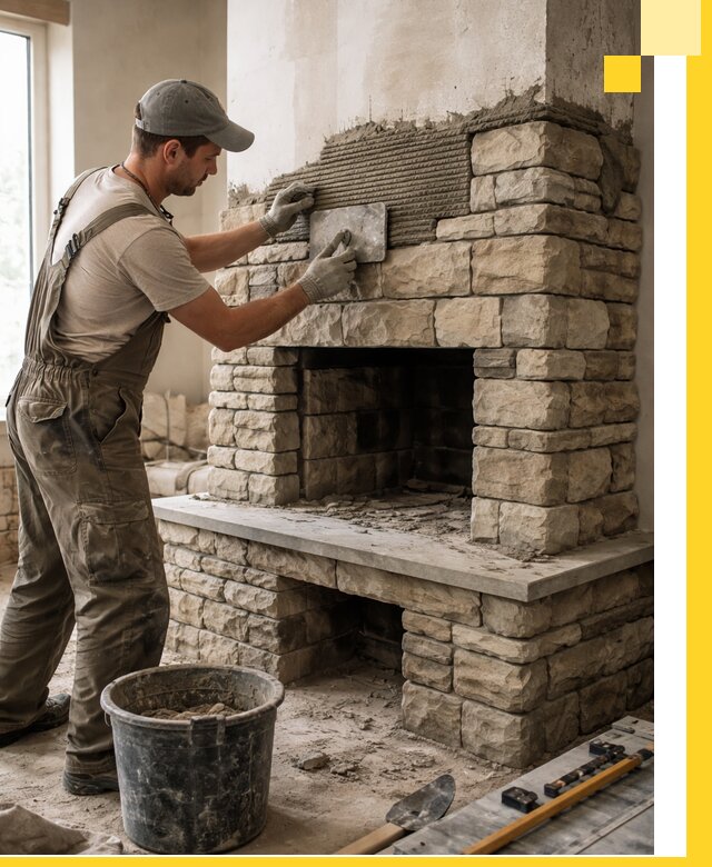 Строительство каминов под ключ в Серове от проектирования до монтажа