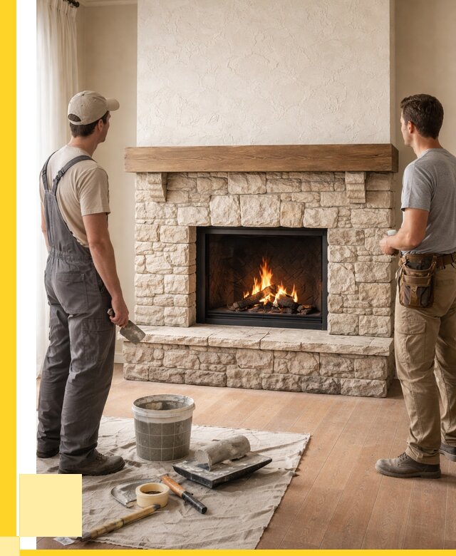 Отделка каминов в Серове от 6631 р. под ключ | ЭриданСрв