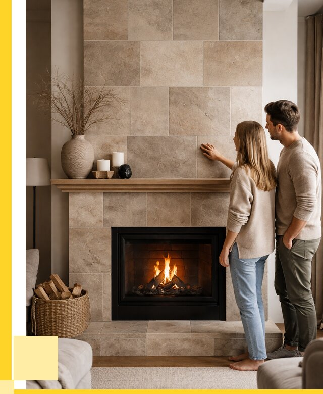 Облицовка каминов керамогранитом в Серове от 4591 р. | ЭриданСрв