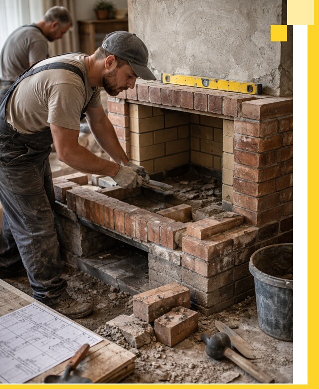 Изготовление и установка каминопечей под ключ в Серове