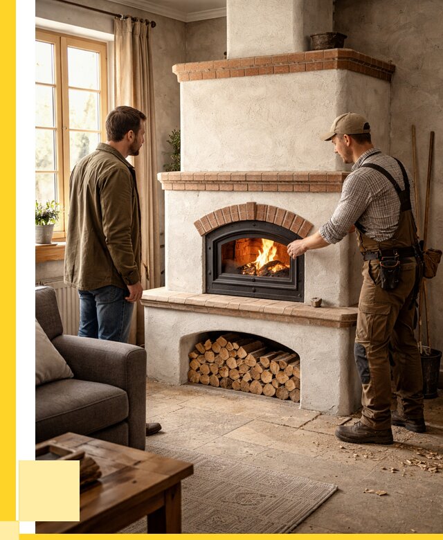 Печи камины в Серове: кирпичные, изразцовые от 61212 р. | ЭриданСрв