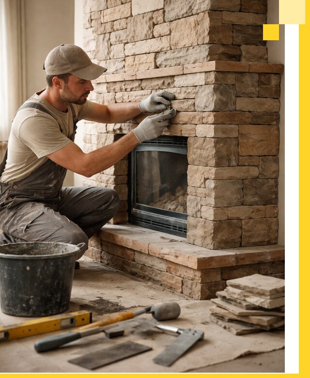 Проектирование и установка печей-каминов под ключ в Серове