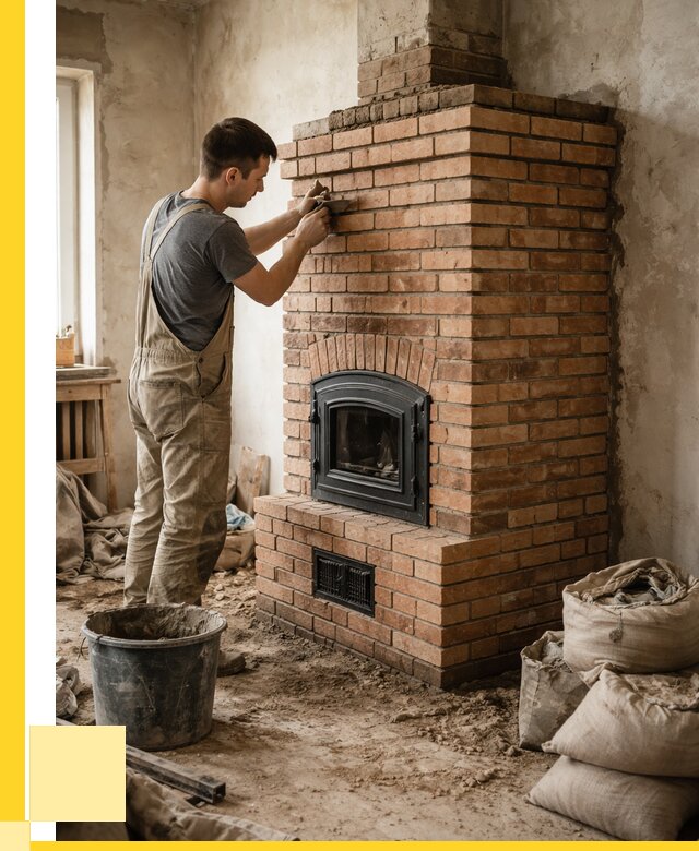 Строительство печей в Серове от 66313 р. под ключ, ЭриданСрв