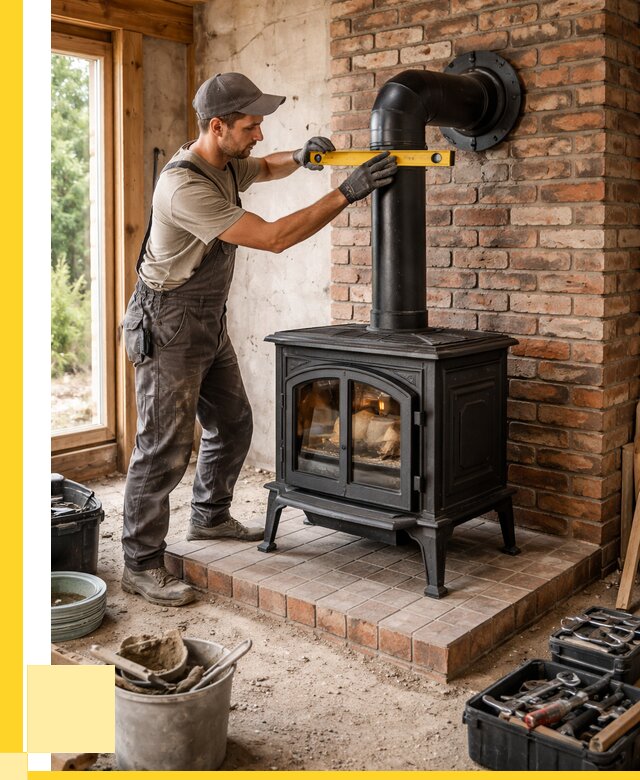 Монтаж печей установка банной печи в Серове от 15303 р. | ЭриданСрв