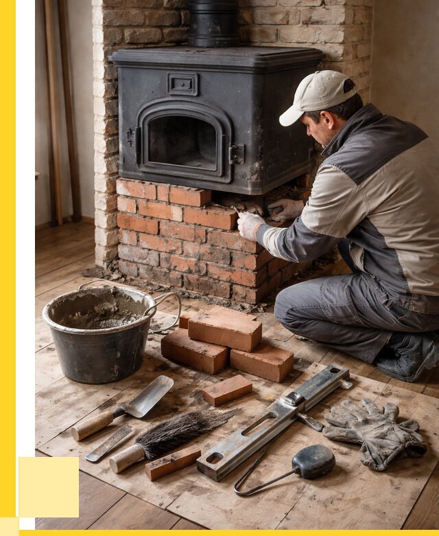 Ремонт печей в Серове от 12242 р., услуги печника ЭриданСрв