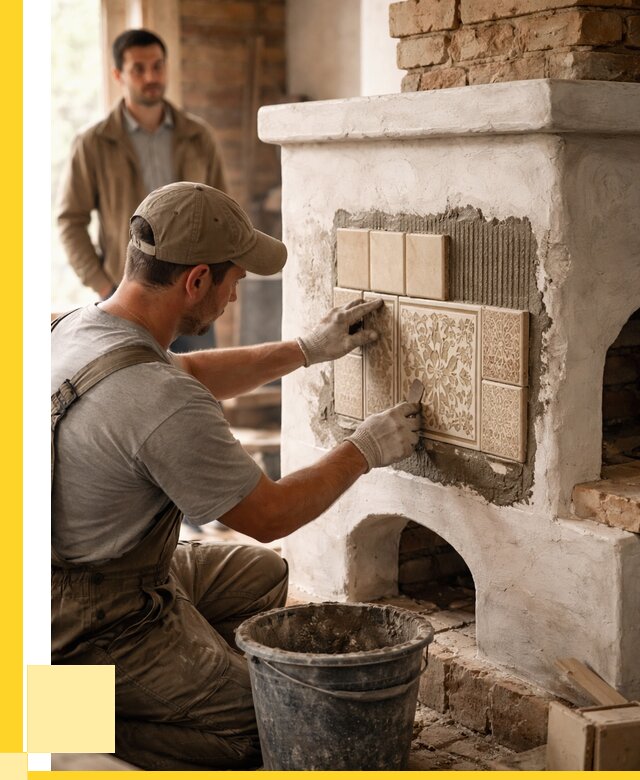 Отделка печей и банных печей в Серове от 35707 р. | ЭриданСрв