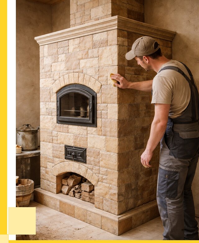 Облицовка печей в Серове от 4591 р. под ключ | ЭриданСрв