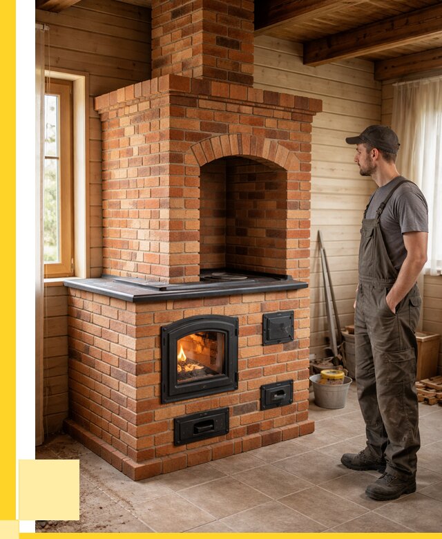 Кирпичные печи в Серове: купить от 153030 р. | ЭриданСрв