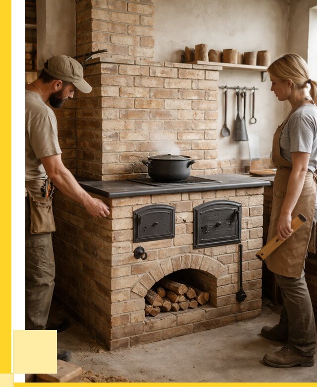 Варочно отопительные печи в Серове от 91818 р. | ЭриданСрв