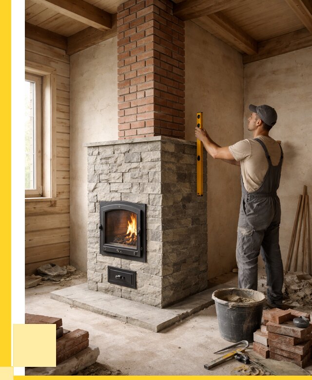 Печи и дымоходы под ключ в Серове от 45909 р., ЭриданСрв