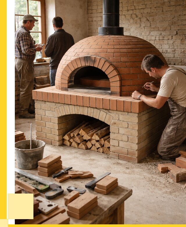 Помпейская печь дровяная для пиццы в Серове | ЭриданСрв от 204040 р.