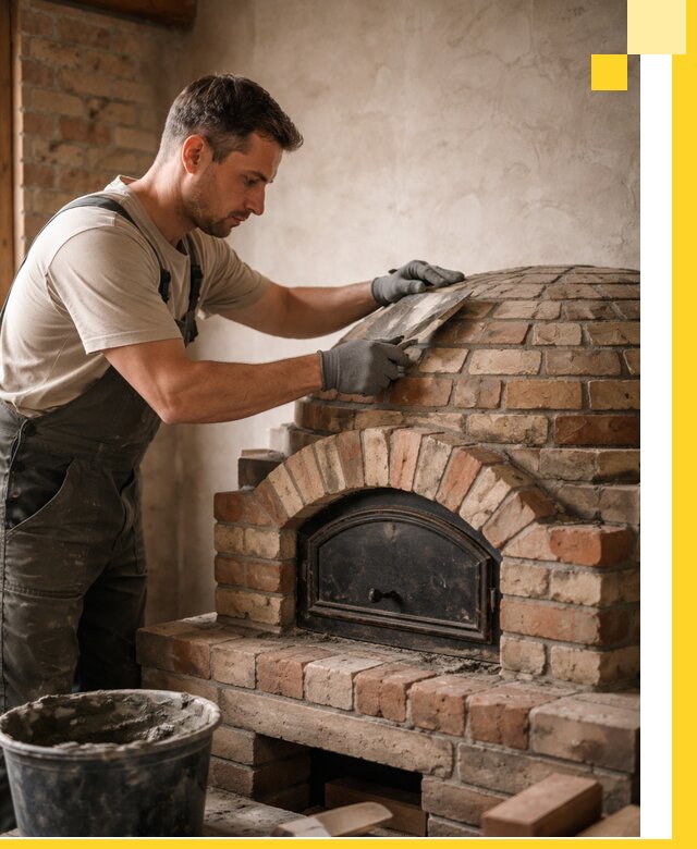 Изготовление и монтаж помпейских печей на заказ в Серове