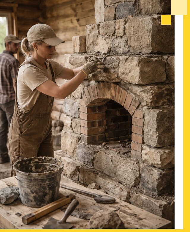 Каменные печи на заказ и монтаж в Серове, долговечные решения