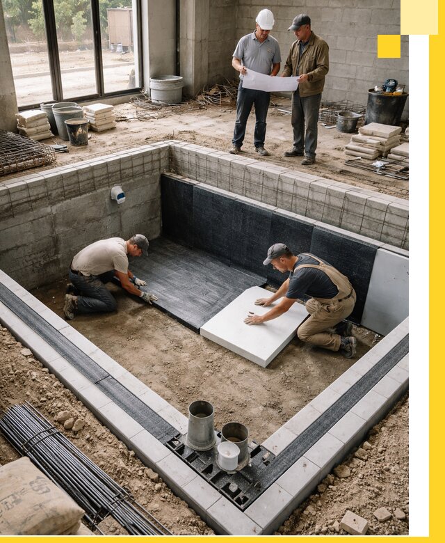 Проекты частных и общественных бассейнов под ключ в Серове