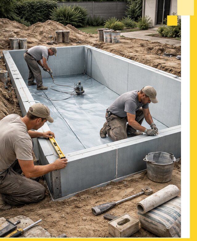 Профессиональный монтаж бассейнов под ключ в Серове с гарантией