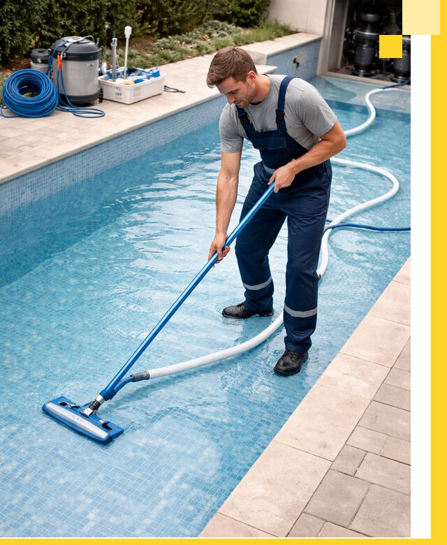 Профессиональная чистка бассейнов и фильтров в Серове под ключ