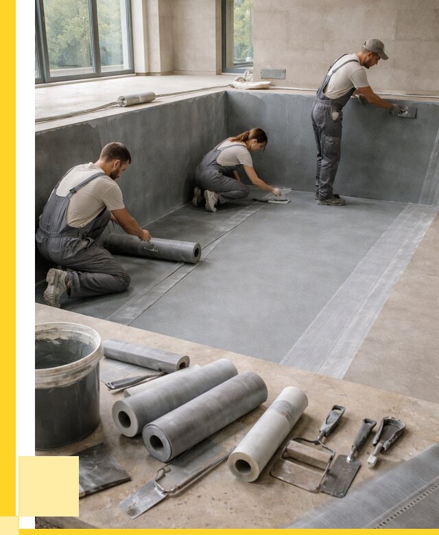 Гидроизоляция бассейнов в Серове от 2040 р., ЭриданСрв