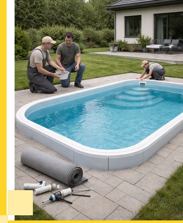 Пластиковый бассейн купить в Серове от 255050 р., ЭриданСрв