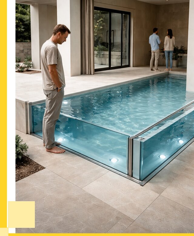 Стеклянные бассейны в Серове от 1224240 р. | ЭриданСрв — мозаика