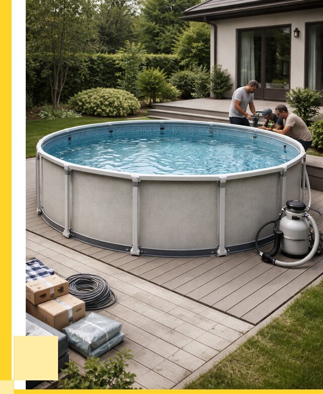 Купить каркасные бассейны в Серове от 45909 р. | ЭриданСрв