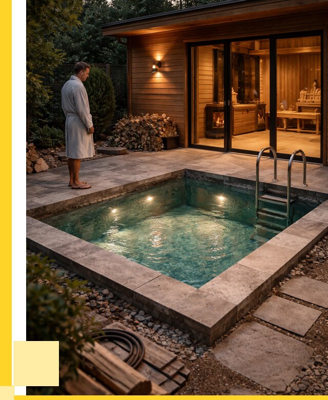 Бани с бассейном под ключ в Серове от 96919 р. | ЭриданСрв