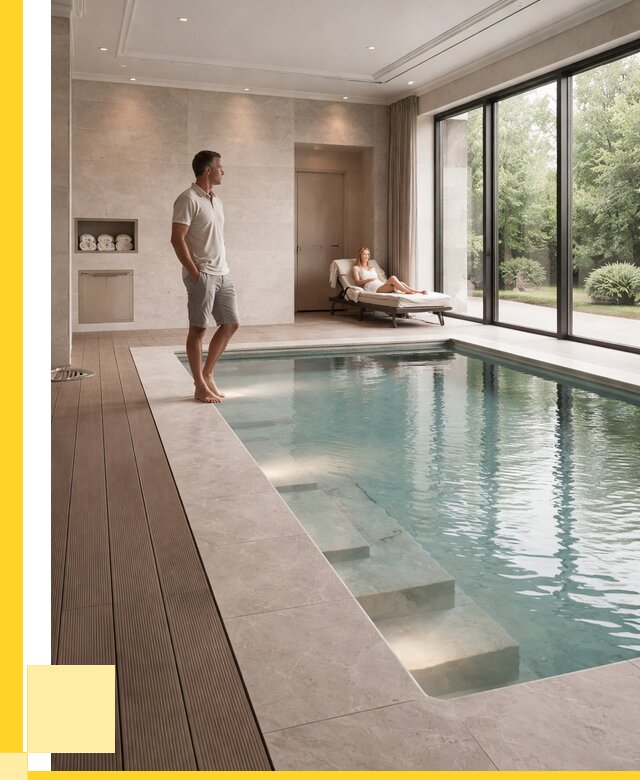 Бассейны в коттедже под ключ в Серове от 1224240 р. | ЭриданСрв