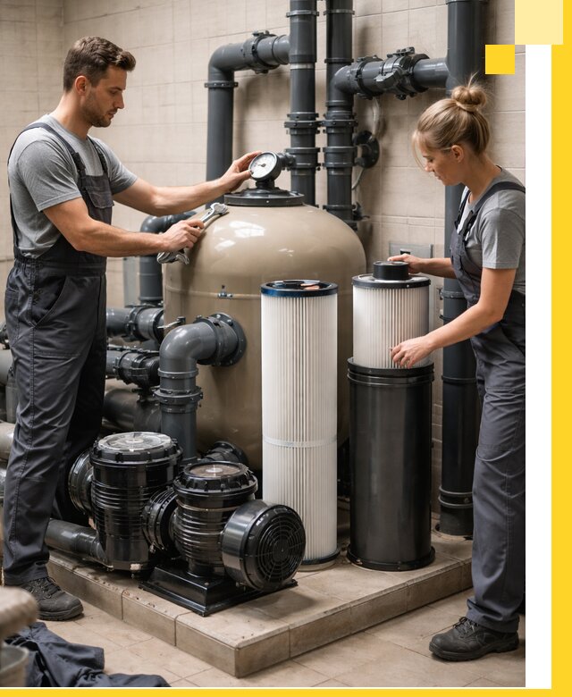 Фильтры и системы фильтрации для бассейнов в Серове