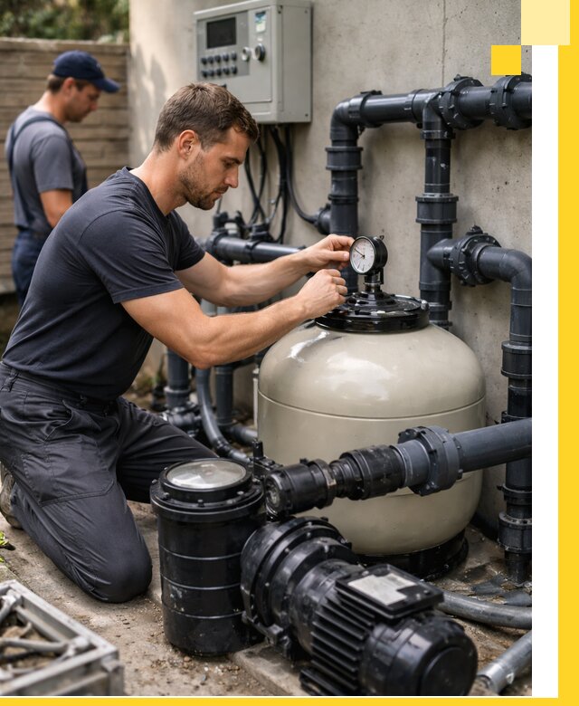 Поставка и монтаж фильтровального оборудования для бассейнов в Серове