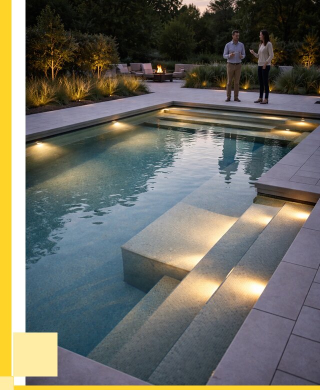 Освещение бассейнов в Серове под ключ от 25505 р. | ЭриданСрв