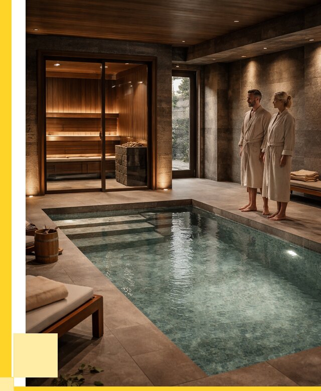 Сауна с большим бассейном в Серове от 1224240 р. ЭриданСрв