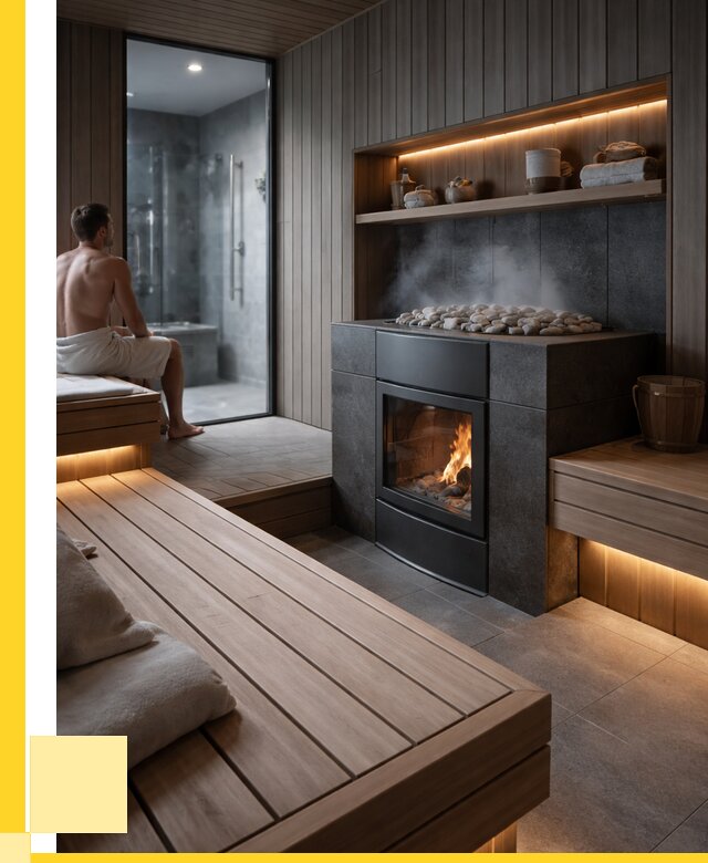 Проект сауны в частном доме в Серове от 35707 р. | ЭриданСрв