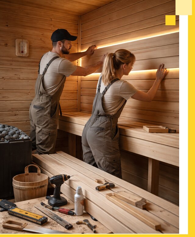 Дизайн саун и бань под ключ с индивидуальным проектом в Серове