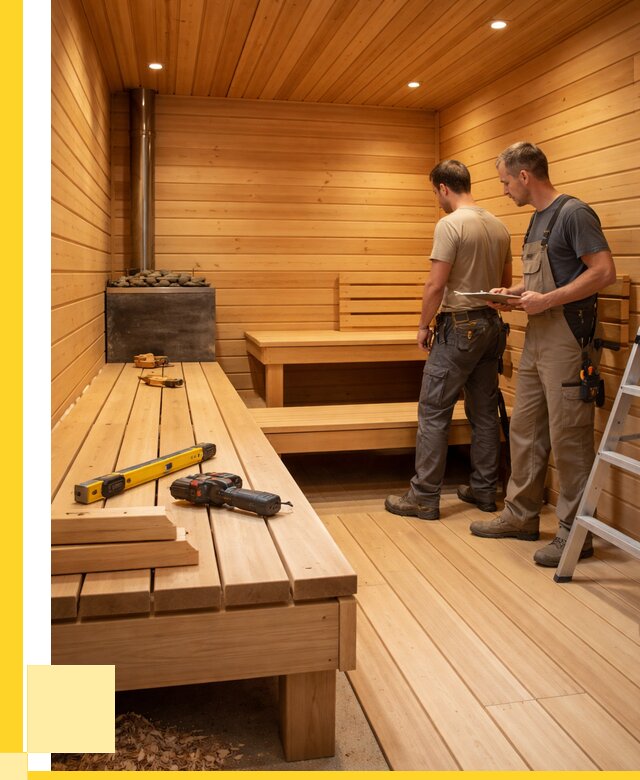 Отделка бань и саун в Серове по цене от 4591 р. | ЭриданСрв