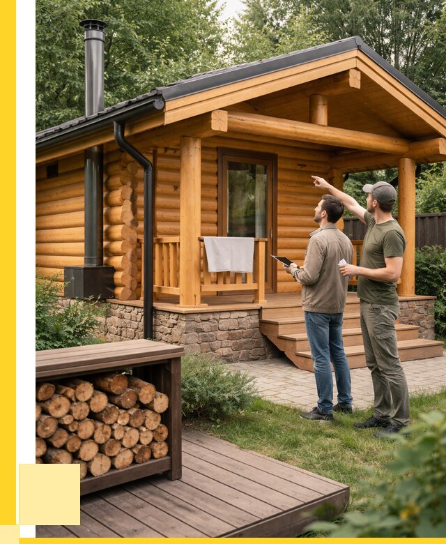 Бани для дачи под ключ в Серове от 255050 р. | ЭриданСрв