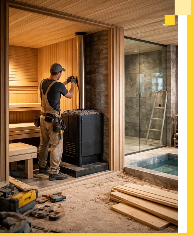 Полное строительство банных комплексов под ключ в Серове