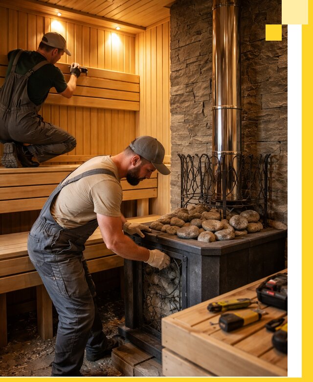 Комплексный дизайн бань, саун и зон отдыха в Серове