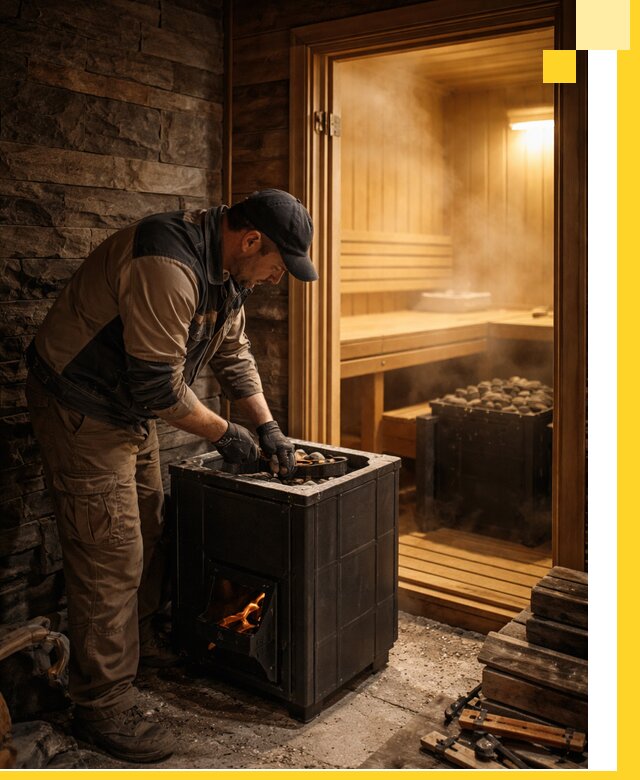 Строительство бани с сауной под ключ в Серове от проекта до сдачи