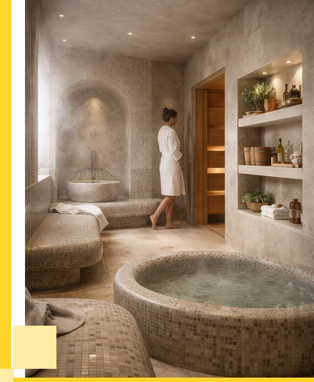 Строительство бани с хамамом в Серове от 765150 р. | ЭриданСрв