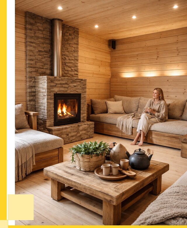 Проект бани с комнатой отдыха в Серове от 35707 р. | ЭриданСрв