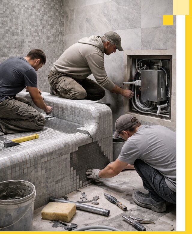 Проекты хамамов под ключ в Серове и дизайн и строительство