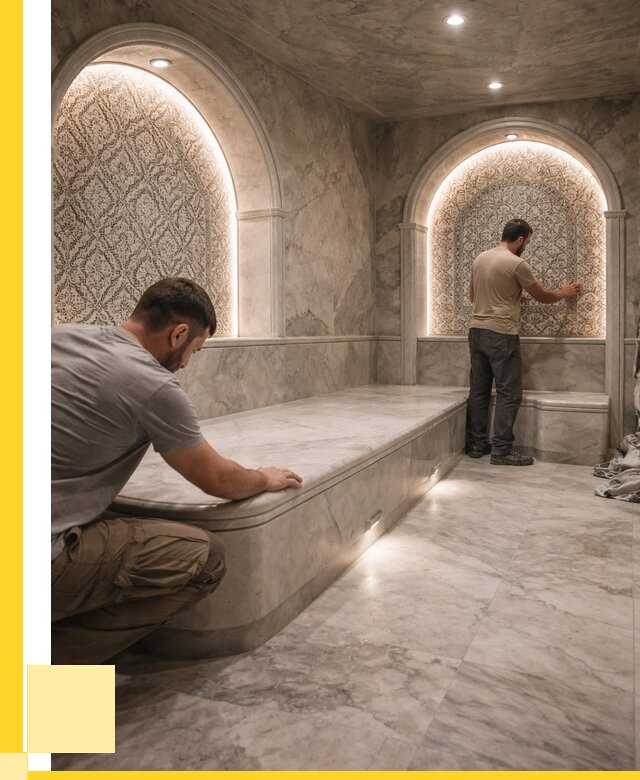 Турецкие бани под ключ в Серове от 255050 р. | ЭриданСрв