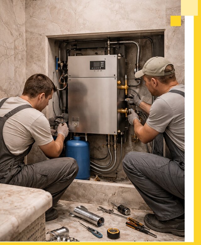 Продажа и установка парогенераторов для хамама в Серове