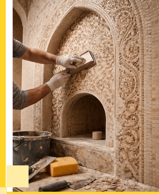 Мозаика для хамама в Серове под ключ от 5101 р. | ЭриданСрв